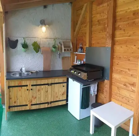 Maison familiale 100 m² avec piscine partagée à Bertric-Burée : photo 3