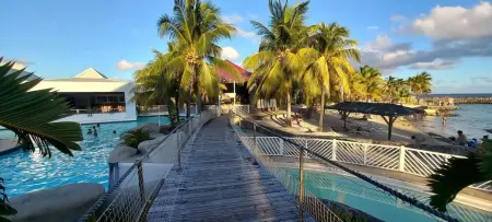 Studio cosy vue mer avec piscine partagée à Saint-François, Guadeloupe : photo 5