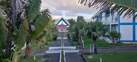 Studio cosy vue mer avec piscine partagée à Saint-François, Guadeloupe : photo 10