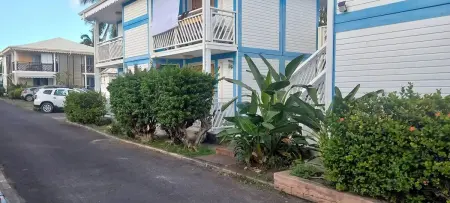 Studio cosy vue mer avec piscine partagée à Saint-François, Guadeloupe : photo 17