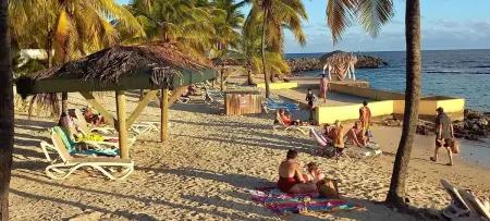 Studio cosy vue mer avec piscine partagée à Saint-François, Guadeloupe : photo 25