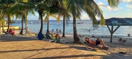 Studio cosy vue mer avec piscine partagée à Saint-François, Guadeloupe : photo 27