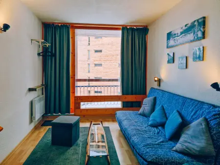 Studio cosy avec balcon Nord aux Arcs 1800, 3 personnes : photo 1