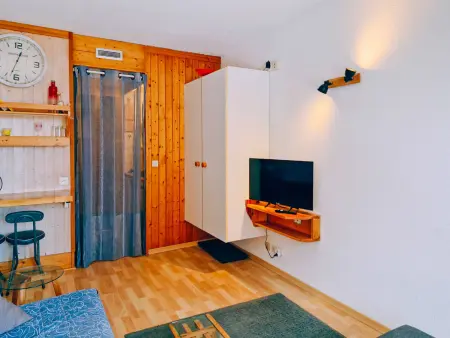 Studio cosy avec balcon Nord aux Arcs 1800, 3 personnes : photo 2