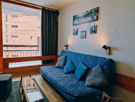 Studio cosy avec balcon Nord aux Arcs 1800, 3 personnes : photo 4