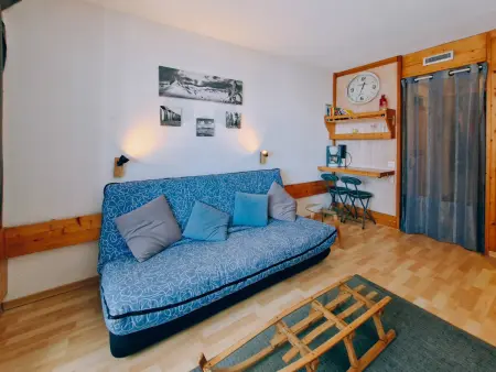 Studio cosy avec balcon Nord aux Arcs 1800, 3 personnes : photo 6