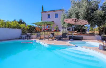 Maison provençale avec piscine privée à Valvignères : photo 10
