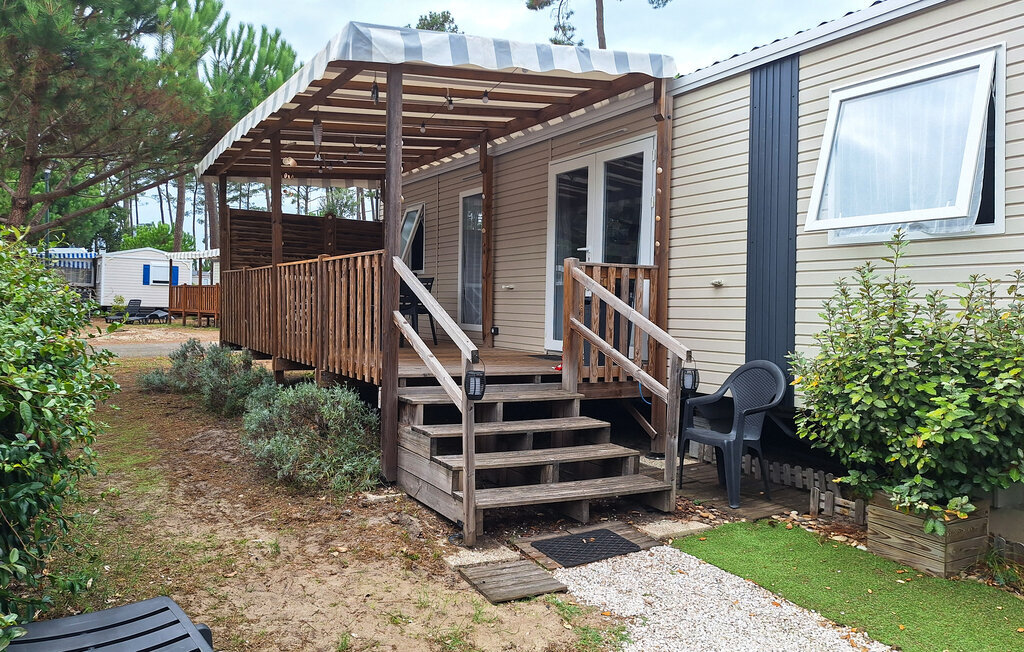 Mobil-home 2 chambres à Saint-Julien-en-Born, à 5 km de la plage - Photo 1
