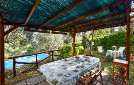 Maison toscane avec piscine et oliviers centenaires : photo 16