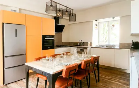 Maison en pierre à Martel, 8 personnes, terrasse couverte : photo 5