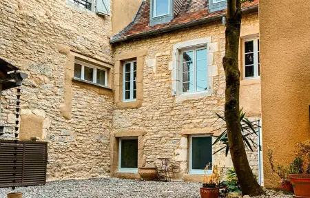 Maison en pierre à Martel, 8 personnes, terrasse couverte : photo 9
