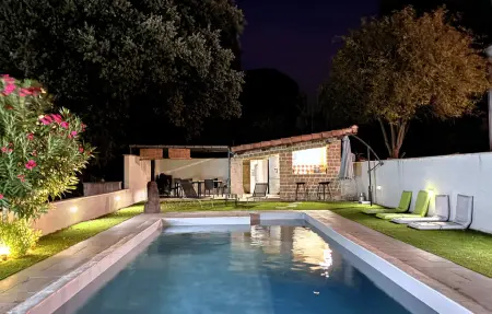 Maison provençale 8 pers. avec piscine privée au Teil : photo 22