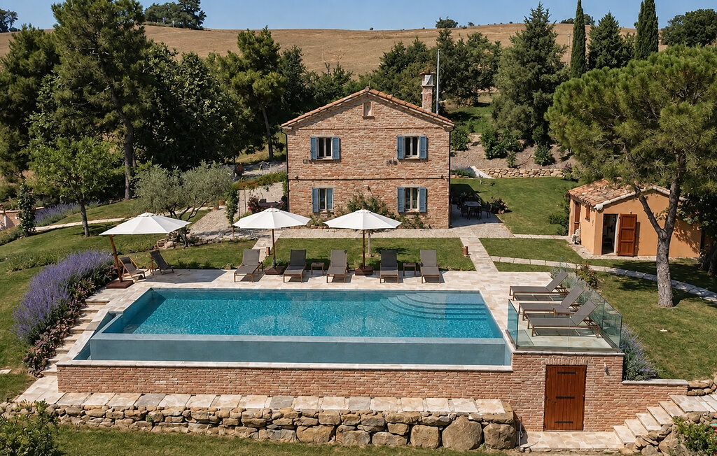 Ferme rustique 10 pers., piscine débordement à Corinaldo - Photo 1
