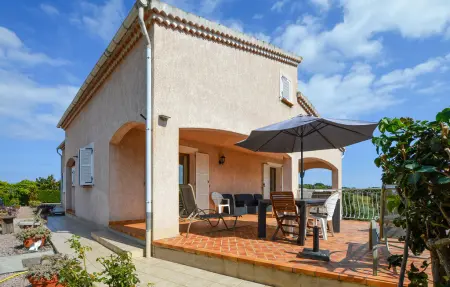 Haut de villa vue mer au calme à San Giuliano, Corse : photo 10