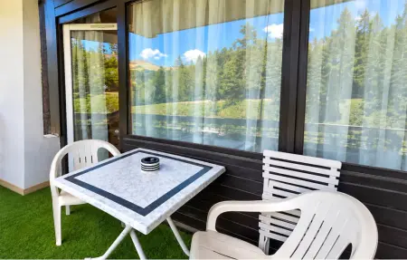Studio cosy avec balcon et vue montagne, pistes à Vars : photo 2