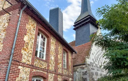 Maison en pierre avec poêle à bois, Mesnil-en-Ouche : photo 10
