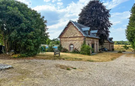 Maison en pierre avec poêle à bois, Mesnil-en-Ouche : photo 11