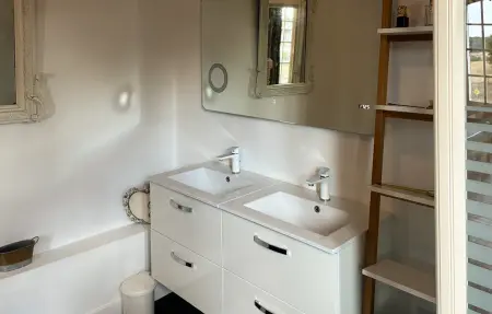 Maison en pierre avec poêle à bois, Mesnil-en-Ouche : photo 22