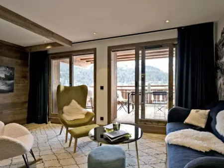 Appartement élégant vue montagnes, parking - 6 pers. : photo 13