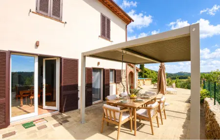 Podere la Terrazza con Piscina, Maison Prata 6 personnes