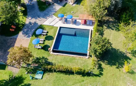 Maison 6 pers. Serra San Quirico, piscine & jardin : photo 12