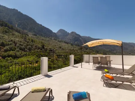 Maison avec clim, vue montagne - Fornalutx, Maison Fornalutx 5 personnes