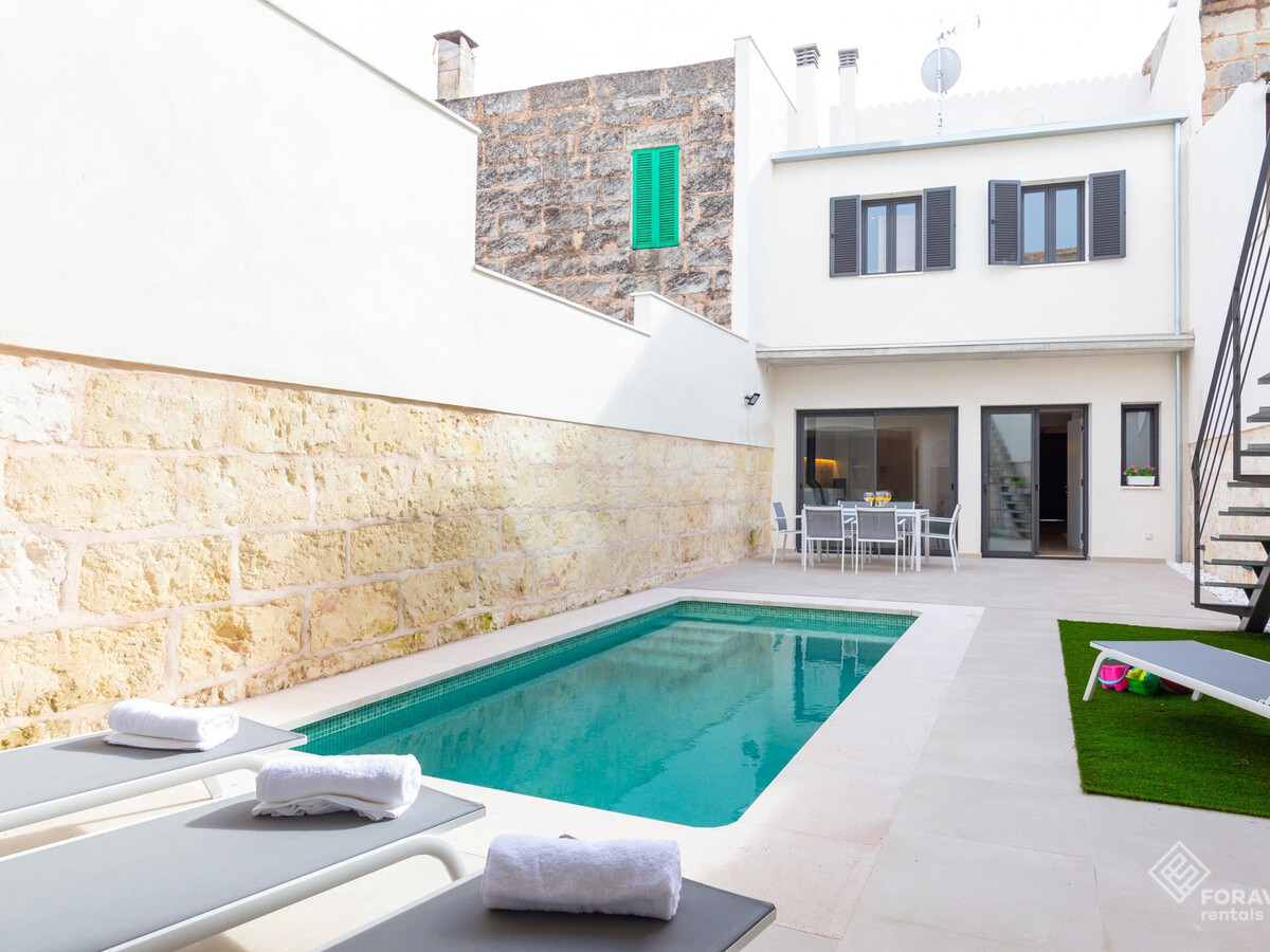 Maison avec piscine privée et climatisation, Maison 6 personnes à Sa Pobla - Photo 2