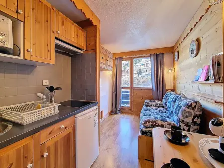 Studio 17 m² vue Masse aux Menuires, 3 personnes : photo 1