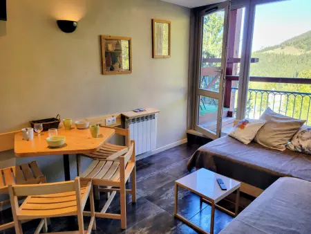Studio 4 pers. au pied des pistes, Les Arcs 1800 (balcon) : photo 11