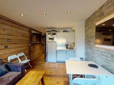 Appartement skis aux pieds à Méribel, vue montagne, 4 pers. : photo 2