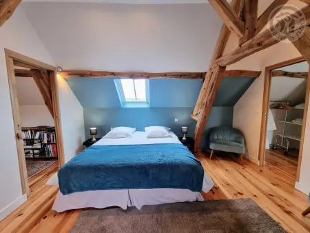 Gîte avec animaux acceptés, parking sécurisé - 6 pers. : photo 8