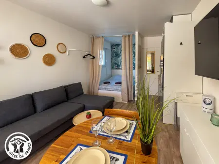 Gîte proche mer, parking, animaux admis - 2 pers. : photo 1
