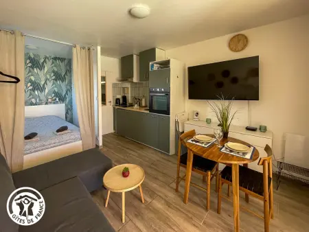 Gîte proche mer, parking, animaux admis - 2 pers. : photo 2