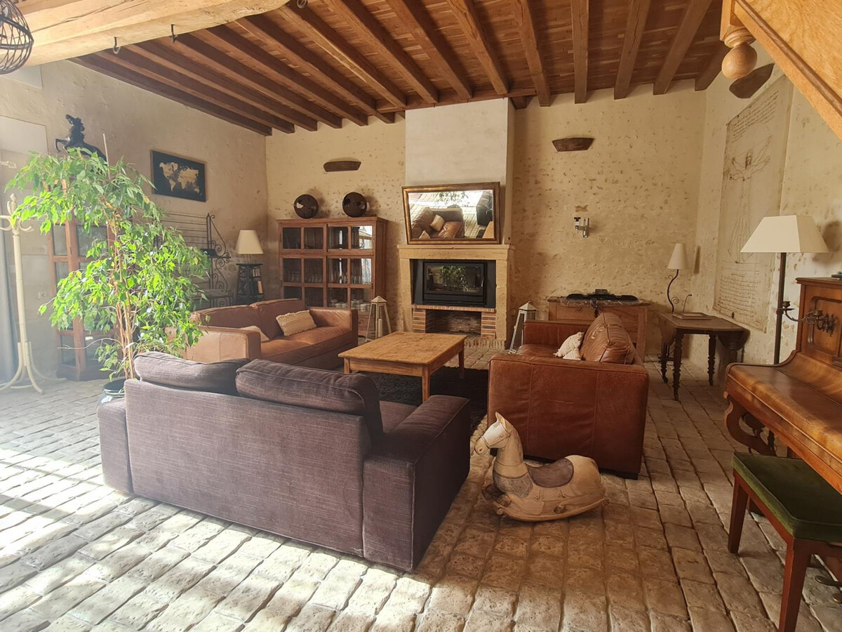 Gîte 8 pers. avec piscine chauffée près châteaux Loire - Photo 4