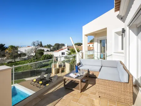 Villa 4 chambres Carvoeiro, piscine chauffée 9x4,5m : photo 13
