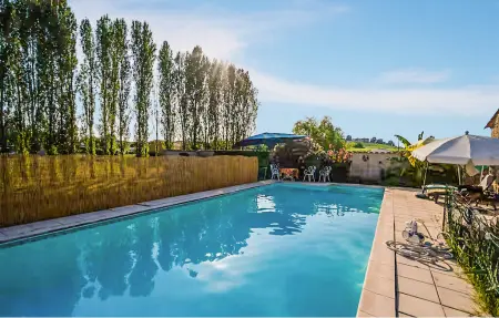 Maison rustique 6 personnes avec piscine à Francs : photo 12