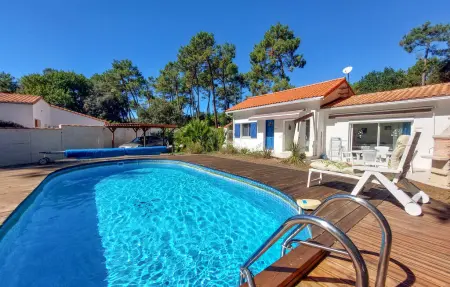 Maison 6 personnes avec piscine privée à Saint-Palais-sur-Mer : photo 8