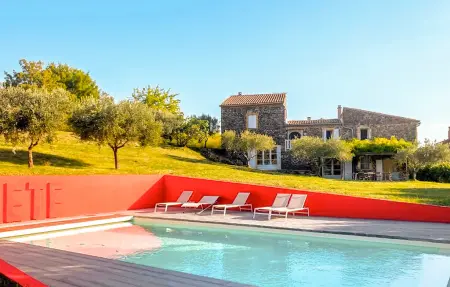 Maison 12 pers. avec piscine chauffée à Saint-Lager-Bressac : photo 9