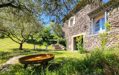 Maison 12 pers. avec piscine chauffée à Saint-Lager-Bressac : photo 14
