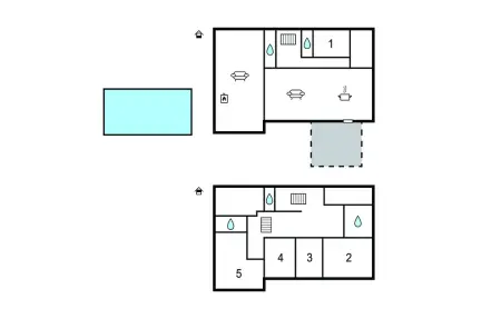 Maison 12 pers. avec piscine chauffée à Saint-Lager-Bressac : photo 37