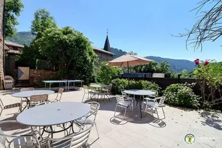 Maison avec piscine et sauna à Laviolle, 6 chambres, 15 pers. : photo 2
