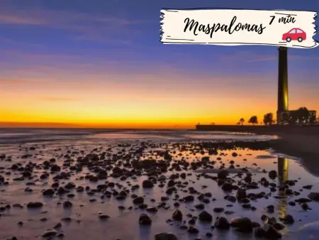 Bungalow Playa Flor 77 - Maspalomas, centre calme : photo 48