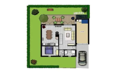 Maison de pêcheur 100 m² avec jardin à Bredene : photo 27