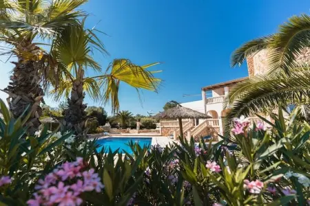 Finca Can Flores à Santanyi, 5 chambres face à la plage : photo 3