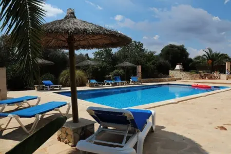 Finca Can Flores à Santanyi, 5 chambres face à la plage : photo 6
