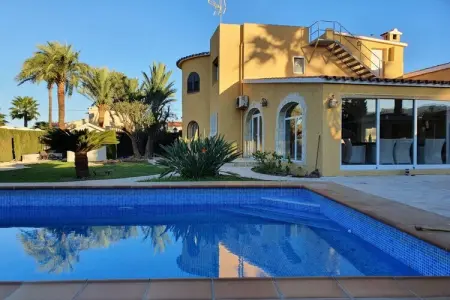 Villa Alevtina : luxe 10 pers, piscine chauffée, près de Dénia : photo 1