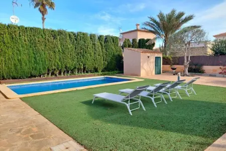 Maison 6 pers. avec piscine et jardin de 800 m² : photo 9