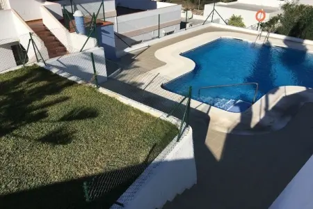 Maison Torrox-Costa : vue mer, terrasse et piscine : photo 3
