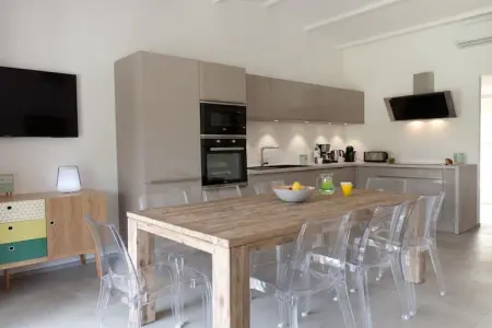 Villa 4 chambres climatisée Porto Vecchio, 10 personnes : photo 4