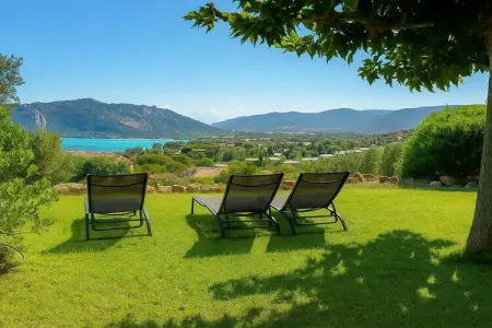 Villa 3 chambres climatisée pour 8 personnes à Porto Vecchio : photo 2
